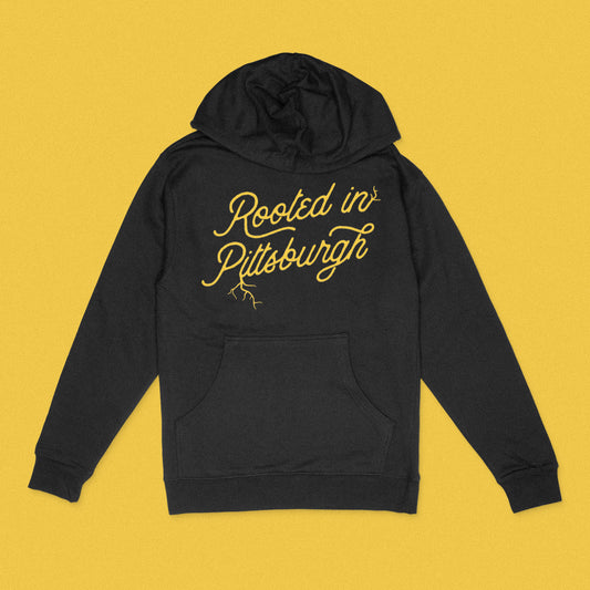 Rooted in Pittsburgh Script Pullover Hoodie