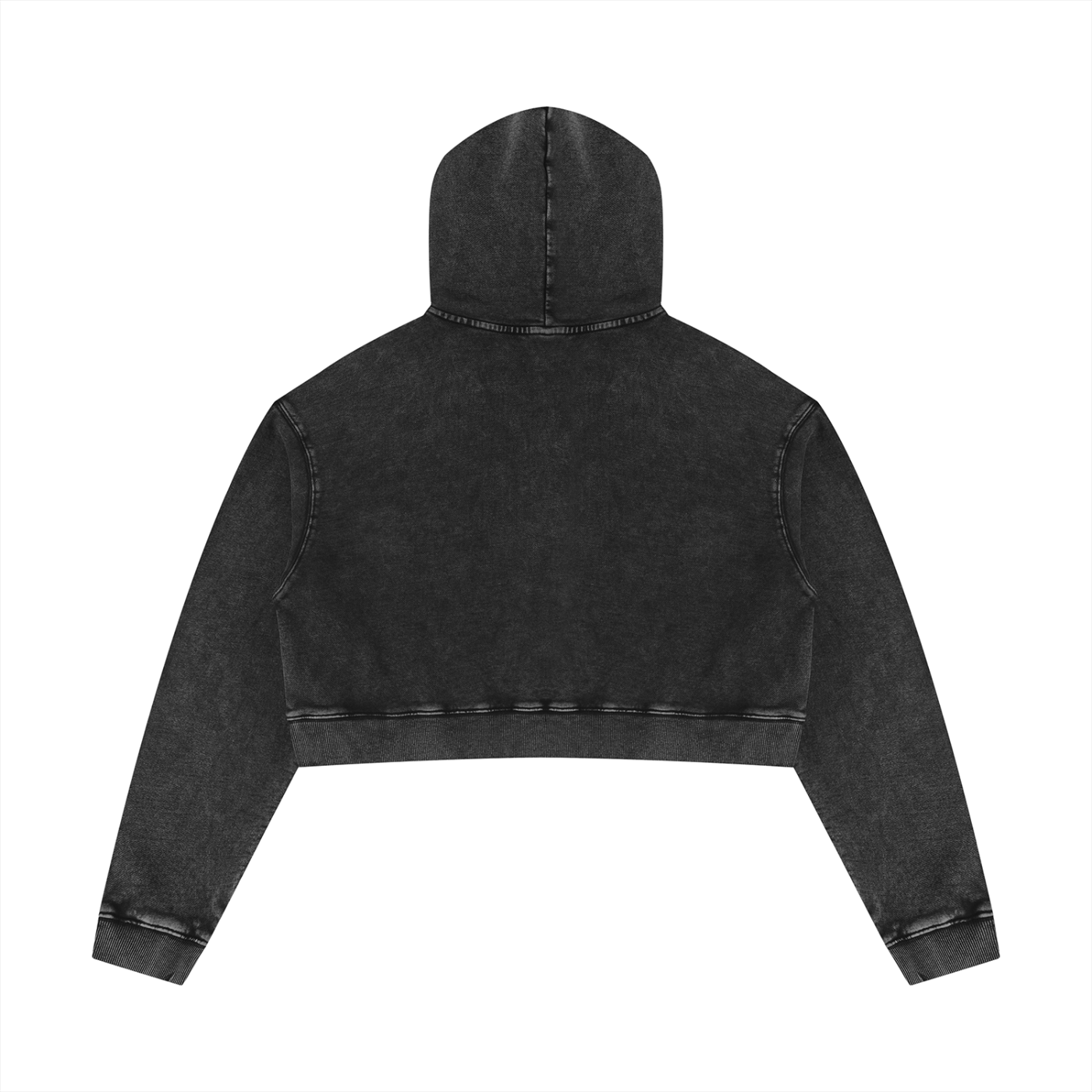 Women’s Rooted Script Logo Washed Crop Hoodie