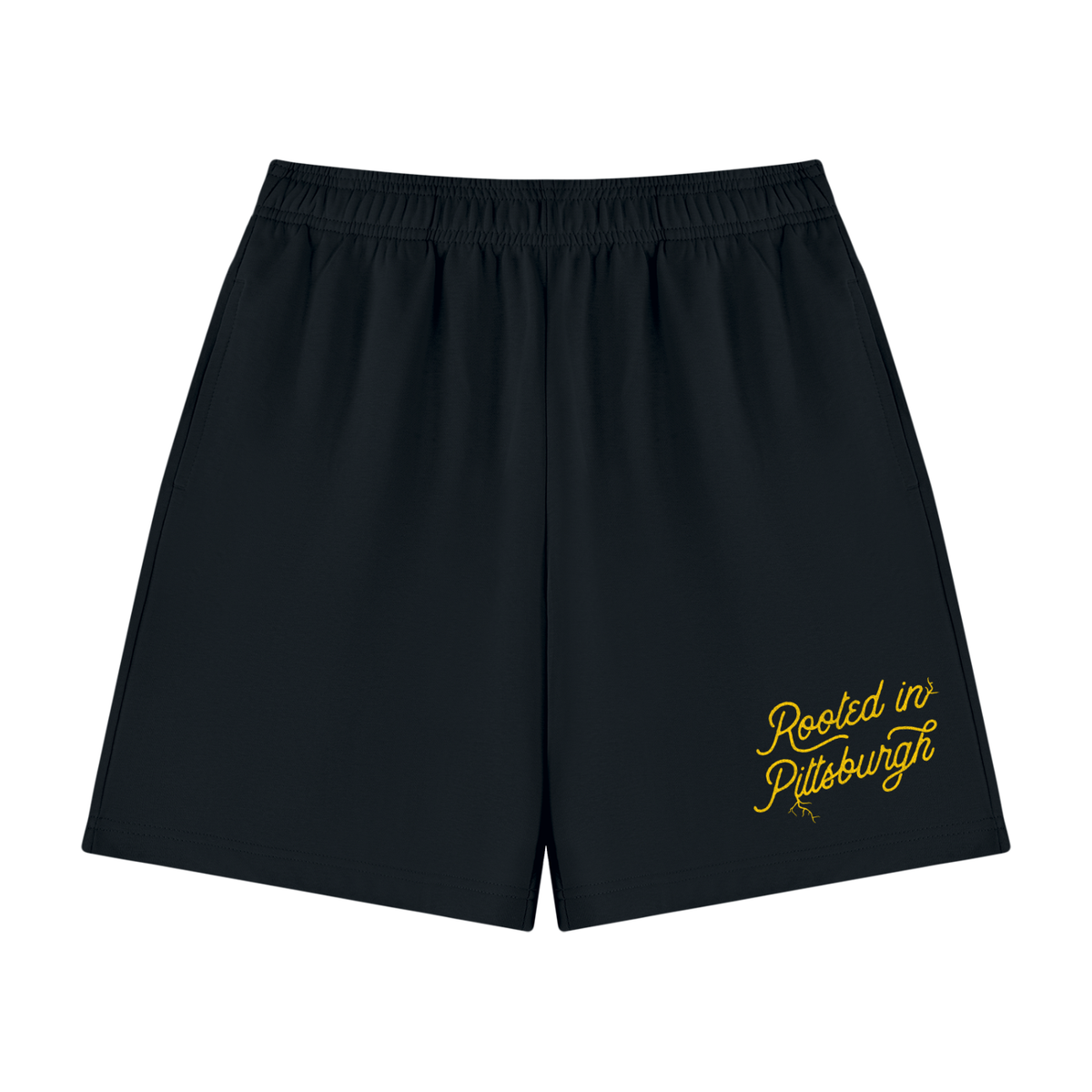 Script Logo Unisex Cotton Shorts