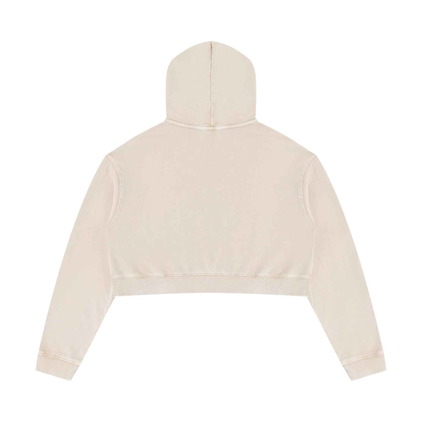 Women’s Distressed OG Logo Washed Crop Hoodie