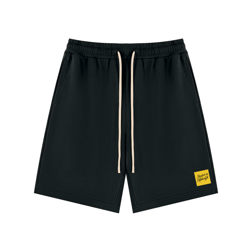 Square Logo Unisex Drawstring Shorts