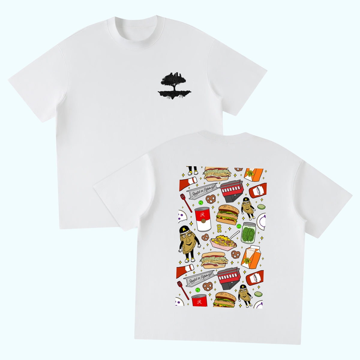 Positively Pittsburgh Kid’s Crewneck T-Shirt
