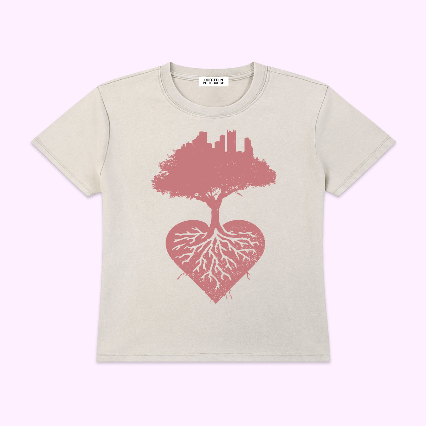 Women's With Love, from Pittsburgh T-Shirt