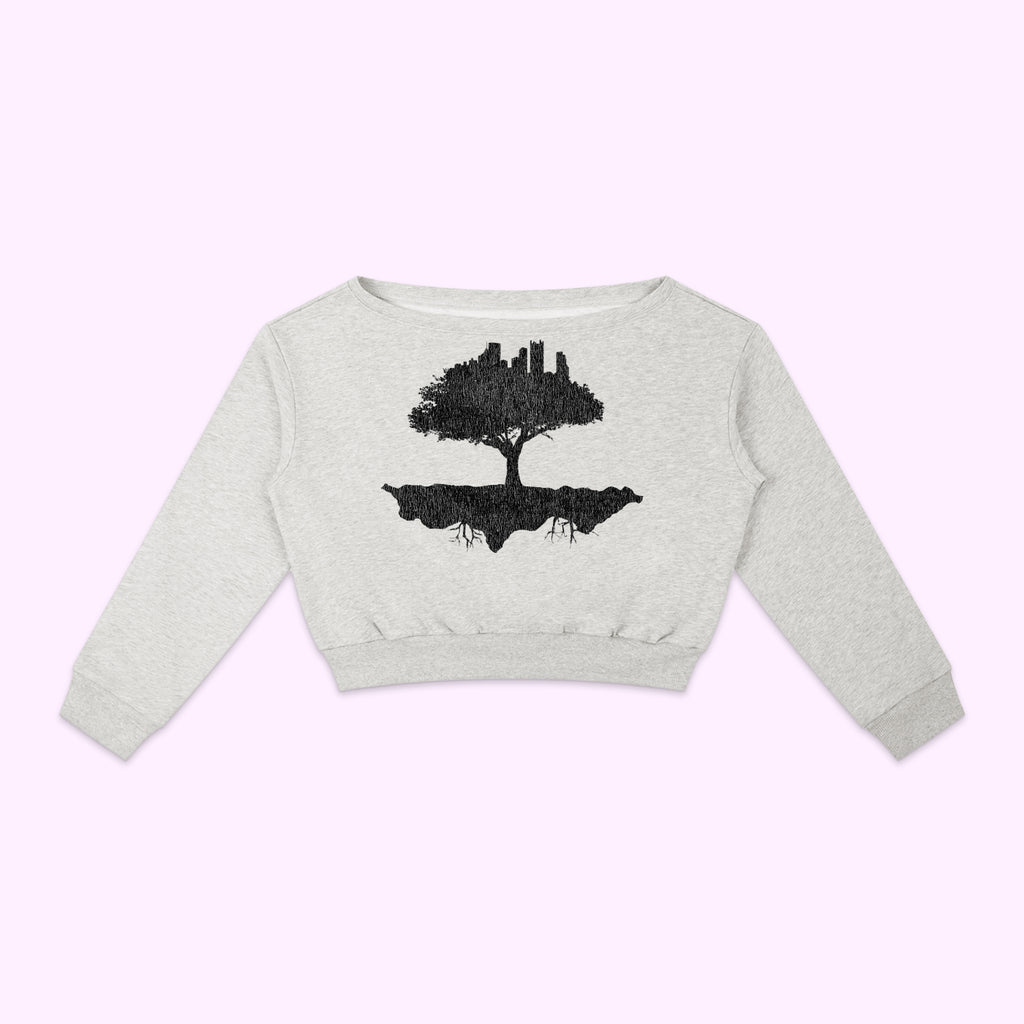 Women's OG Logo Off-Shoulder Sweatshirt
